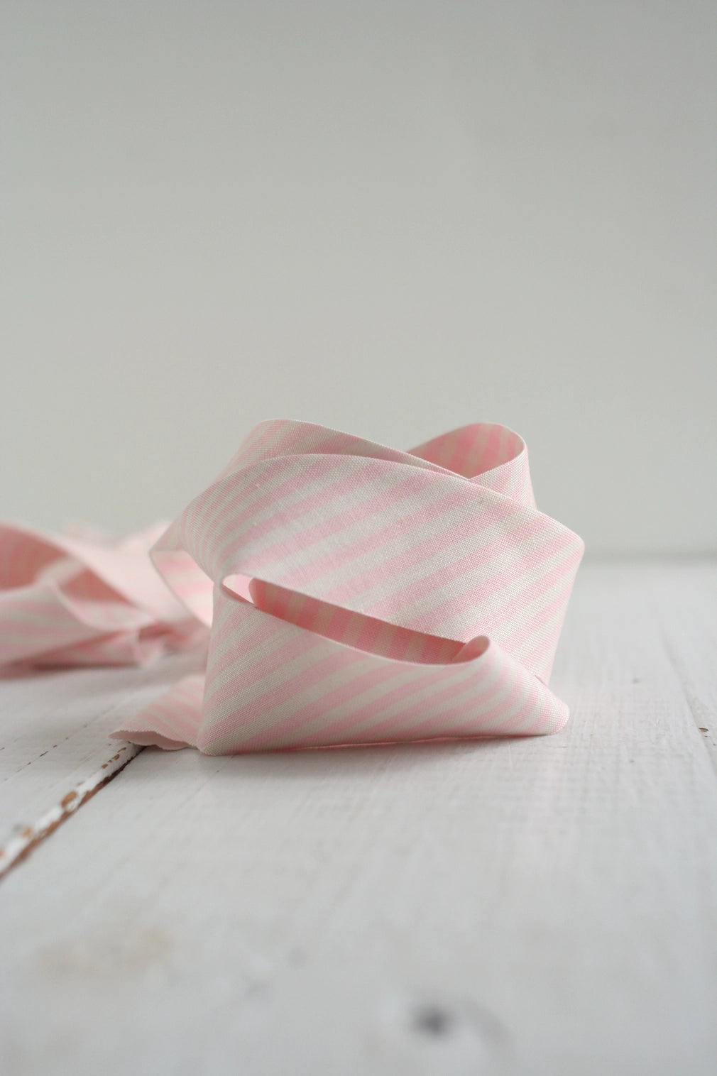 Dogwood Pink Stripe Bias Tape