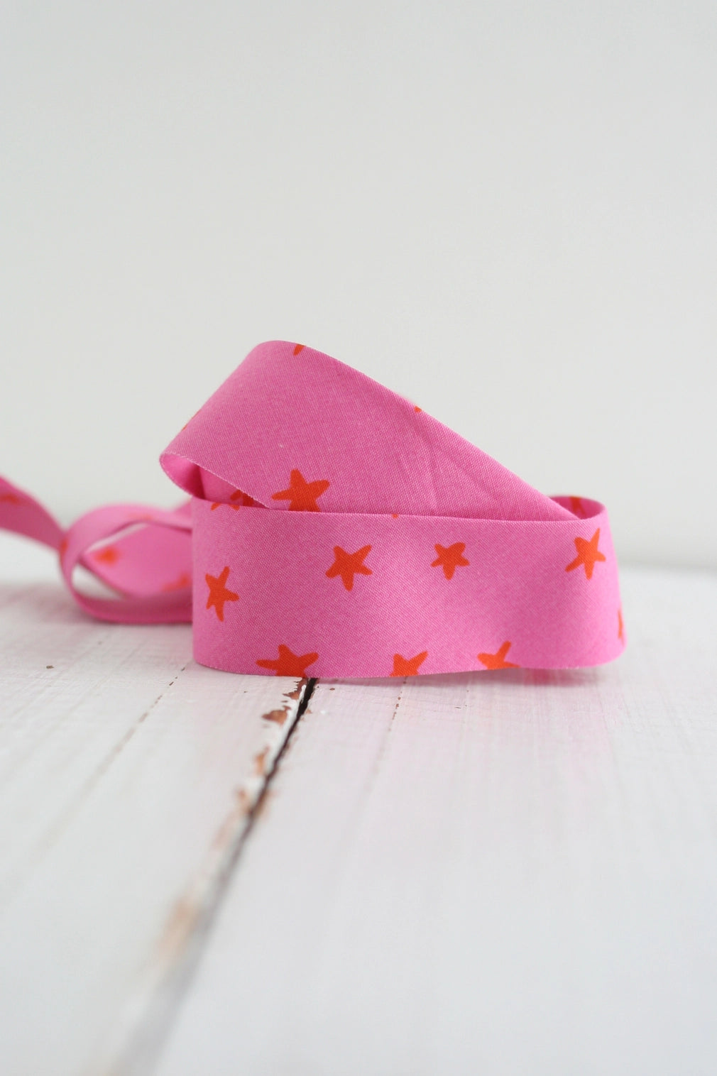 pink bias tape