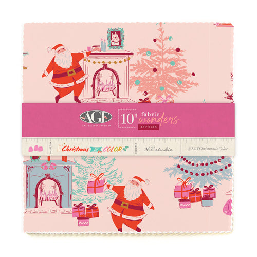Christmas in Color by AGF Studio 10" Squares