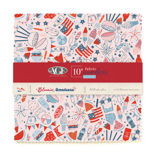 Boomin' Americana - 10 Inch Squares