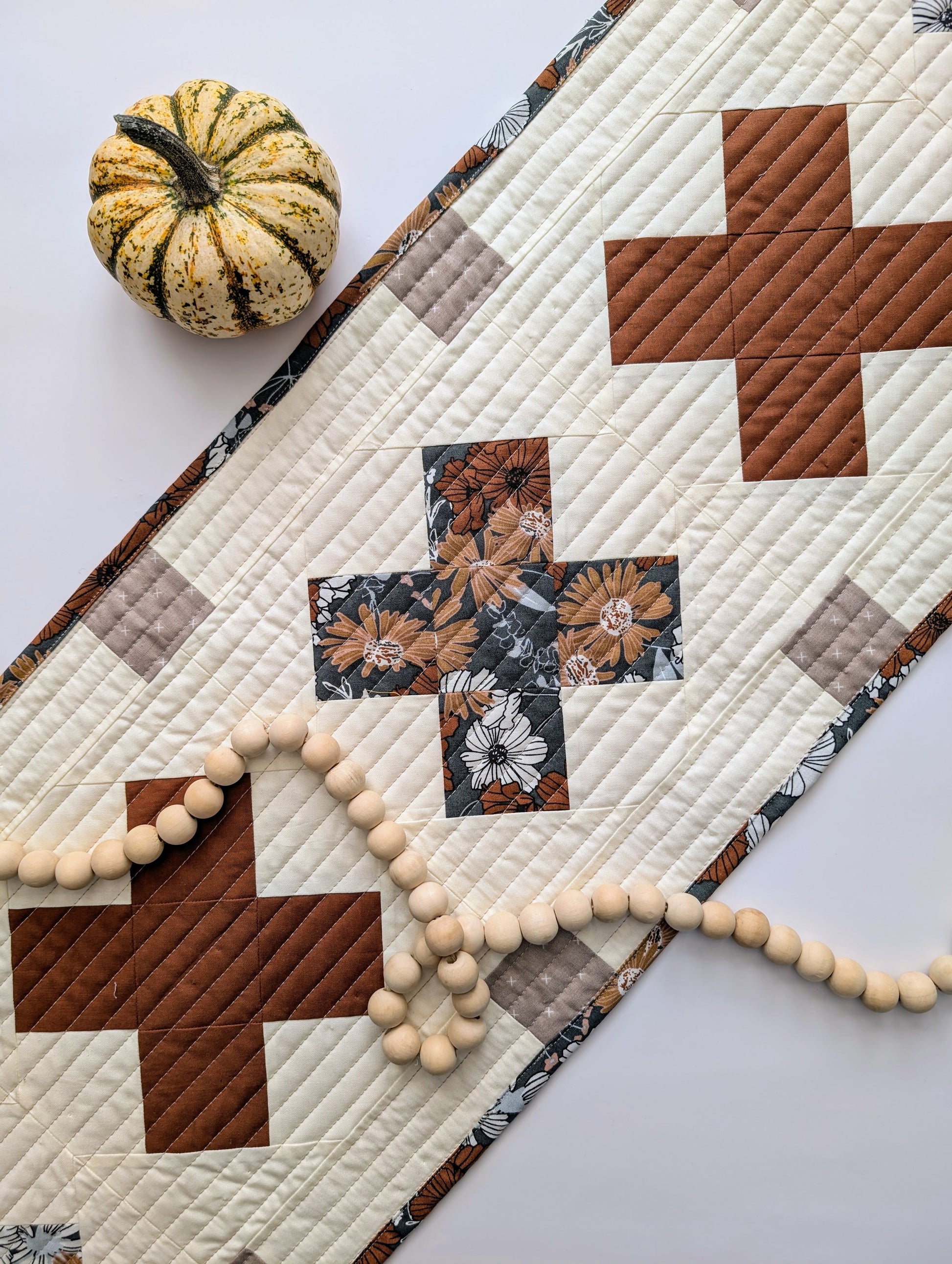 table runner using Cross Stitch Keepsakes