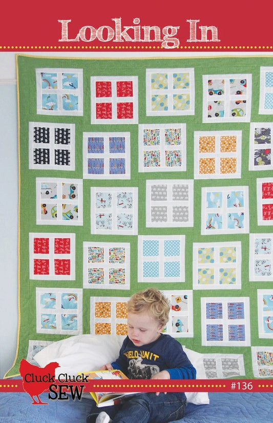 Looking In Paper Quilt Pattern by Cluck Cluck Sews