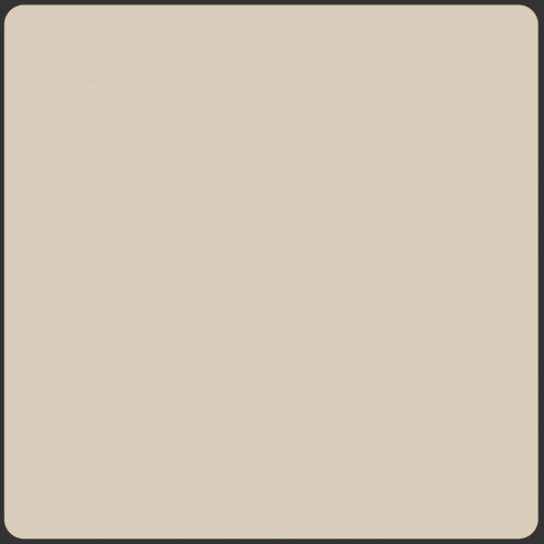 Beige color swatch with a square shape