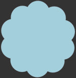 A light blue fabric swatch