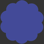 cobalt blue color fabric swatch