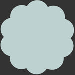 Aqua blue fabric swatch