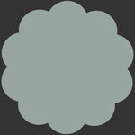 Muted blue-green fabric swatch