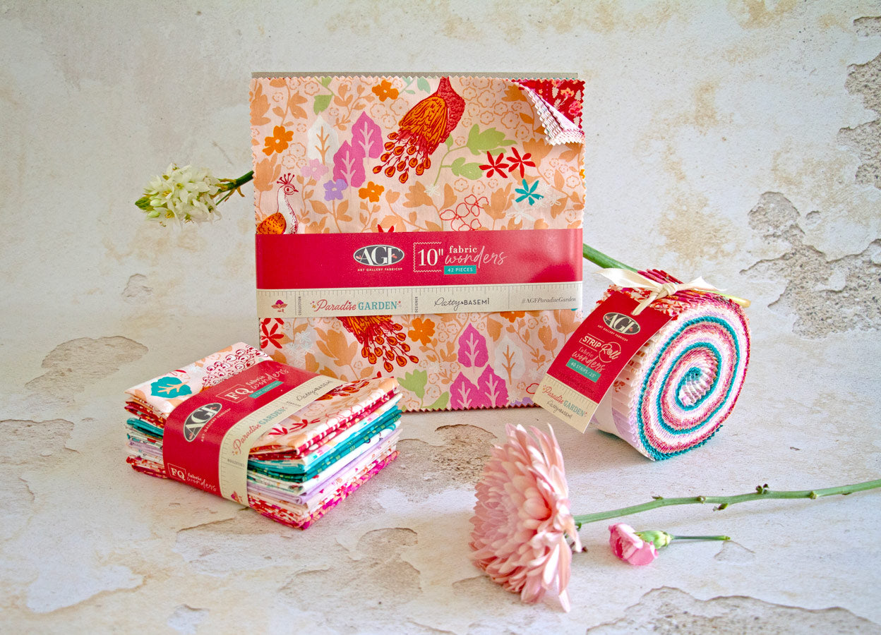 Paradise Garden by Patty Basemi 10" Squares