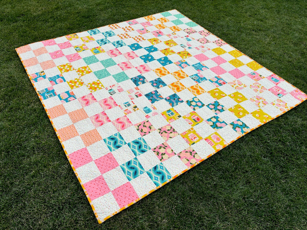 Picture of finished quilt