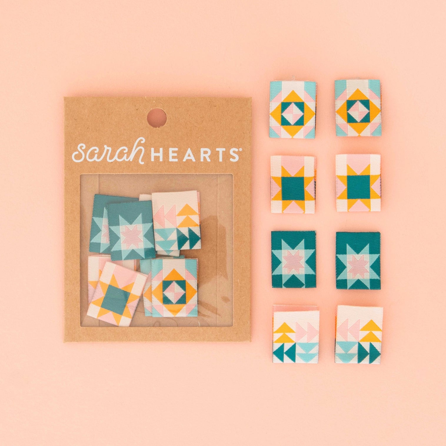 set of quite stars tags by Sarah Hearts 